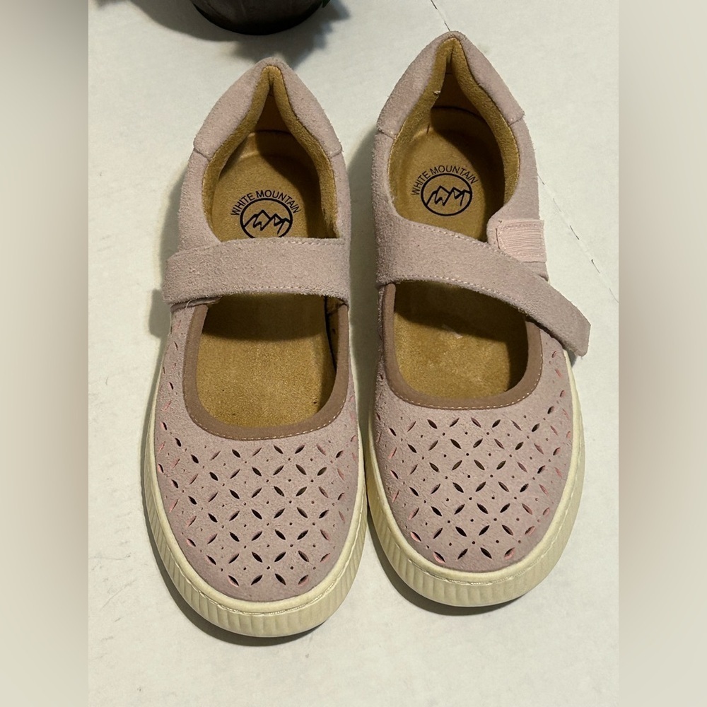 White Mountain Kids Light Pink Mary Jane Dress Shoes